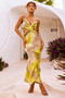 Bohemian Nights Maxi Dress - Green | Sage and Paige AUS.