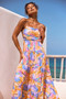 Magic Lifestyle Maxi Dress - Purple Multi | Sage and Paige AUS.