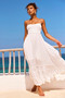 Sun Setter Maxi Dress - White | Sage and Paige AUS.