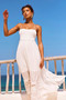 Sun Setter Maxi Dress - White | Sage and Paige AUS.