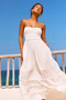 Sun Setter Maxi Dress - White | Sage and Paige AUS.