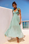 Carmen Gown Maxi Dress - Sage | Sage and Paige AUS.