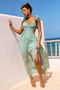 Carmen Gown Maxi Dress - Sage | Sage and Paige AUS.