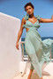 Carmen Gown Maxi Dress - Sage | Sage and Paige AUS.