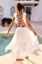 Carmen Gown Maxi Dress - White | Sage and Paige AUS.