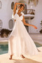 Carmen Gown Maxi Dress - White | Sage and Paige AUS.