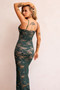 Feel It Still Lace Midi Dress - Forest Green | Sage and Paige AUS.