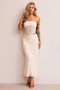 Later Feelings Maxi Dress - Cream | Sage and Paige AUS.