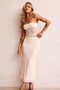 Later Feelings Maxi Dress - Cream | Sage and Paige AUS.
