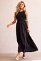 Just Looking Maxi Dress - Black | Sage and Paige AUS.