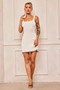 Time Out Knit Mini Dress - Cream | Sage and Paige AUS.