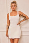 Time Out Knit Mini Dress - Cream | Sage and Paige AUS.