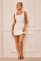 Time Out Knit Mini Dress - Cream | Sage and Paige AUS.
