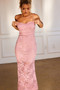 Feel It Still Lace Midi Dress - Blush | Sage and Paige AUS.