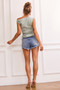 Eyes On Me Knit Top - Sage | Sage and Paige AUS.