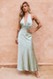 Angele Maxi Dress - Sage | Sage and Paige AUS.