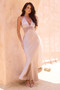 Angele Maxi Dress - Taupe | Sage and Paige AUS.