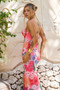 Meet Freya Maxi Dress - Red Multi | Sage and Paige AUS.