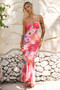 Meet Freya Maxi Dress - Red Multi | Sage and Paige AUS.
