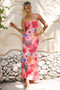 Meet Freya Maxi Dress - Red Multi | Sage and Paige AUS.