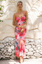 Meet Freya Maxi Dress - Red Multi | Sage and Paige AUS.