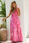 Just Like Paradise Maxi Dress - Hot Pink | Sage and Paige AUS.