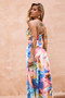 Send Love Maxi Dress - Blue Multi | Sage and Paige AUS.