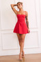 Aster Mini Dress - Red | Sage and Paige AUS.
