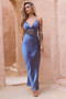 Farrier Maxi Dress - Midnight Blue | Sage and Paige AUS.