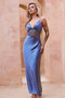 Farrier Maxi Dress - Midnight Blue | Sage and Paige AUS.