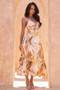 Send Love Maxi Dress - Orange Multi | Sage and Paige AUS.