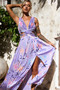 Just Like Paradise Maxi Dress - Lilac | Sage and Paige AUS.