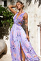 Just Like Paradise Maxi Dress - Lilac | Sage and Paige AUS.