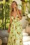 Lira Maxi Dress - Green Multi | Sage and Paige AUS.