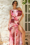 Good Feels Maxi Dress - Pink Multi | Sage and Paige AUS.