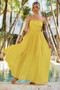 Jules Maxi Dress - Yellow | Sage and Paige AUS.