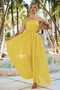 Jules Maxi Dress - Yellow | Sage and Paige AUS.
