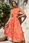 Emery Maxi Dress - Orange | Sage and Paige AUS.