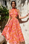 Emery Maxi Dress - Orange | Sage and Paige AUS.