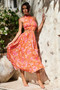 Emery Maxi Dress - Orange | Sage and Paige AUS.