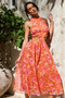 Emery Maxi Dress - Orange | Sage and Paige AUS.