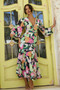 Pretty Please Maxi Dress - Green Multi | Sage and Paige AUS.