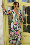 Pretty Please Maxi Dress - Green Multi | Sage and Paige AUS.
