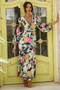 Pretty Please Maxi Dress - Green Multi | Sage and Paige AUS.