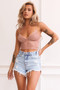 Amara Denim Shorts - Washed Blue | Sage and Paige AUS.