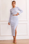 Ronny Knit Top - Pale Blue | Sage and Paige AUS.