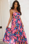 Outta Here Maxi Dress - Purple Multi | Sage and Paige AUS.