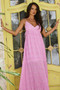 Misty Morning Maxi Dress - Pink | Sage and Paige AUS.