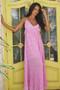 Misty Morning Maxi Dress - Pink | Sage and Paige AUS.