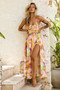 Holiday Hype Maxi Dress - Yellow Multi | Sage and Paige AUS.